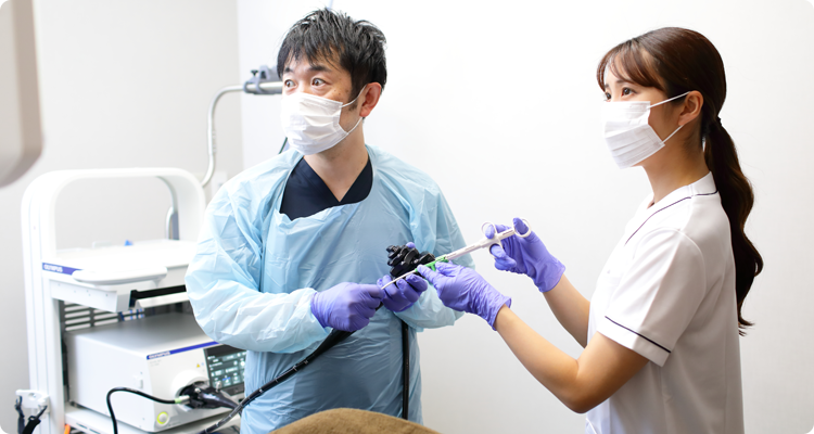 検査中に発見されたポリープは切除可能