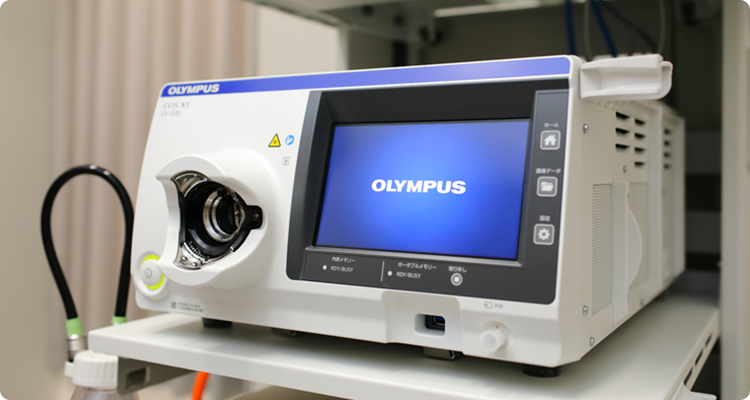 最新機能が搭載された『EVIS X1』を導入